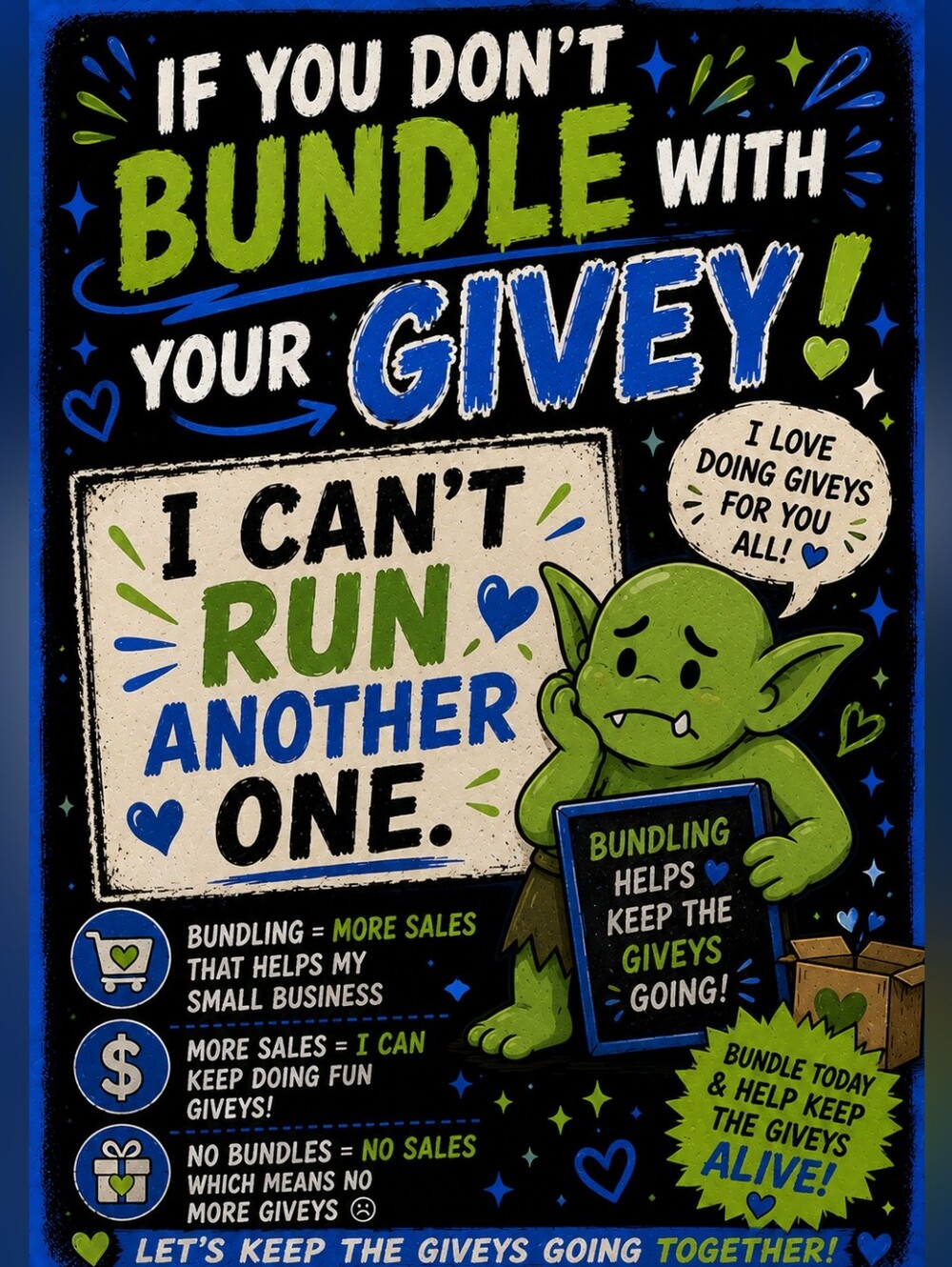 FREE SHIPPING ON ME IF YOU WIN! BUNDLE & SAVE LOTS OF GOODIES- Dont Be A Goblin - Picture 5 of 7